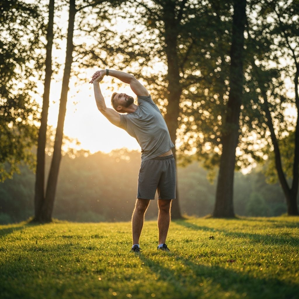 Aktiver männlicher Lebensstil
